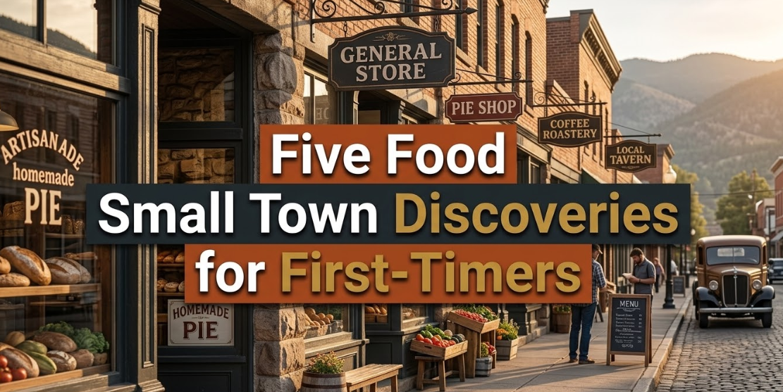 Five Food Small Town Discoveries for First-Timers