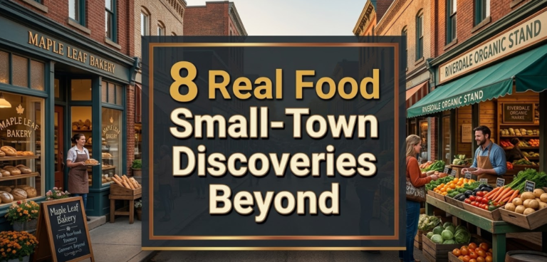 8 Real Food Small-Town Discoveries Beyond