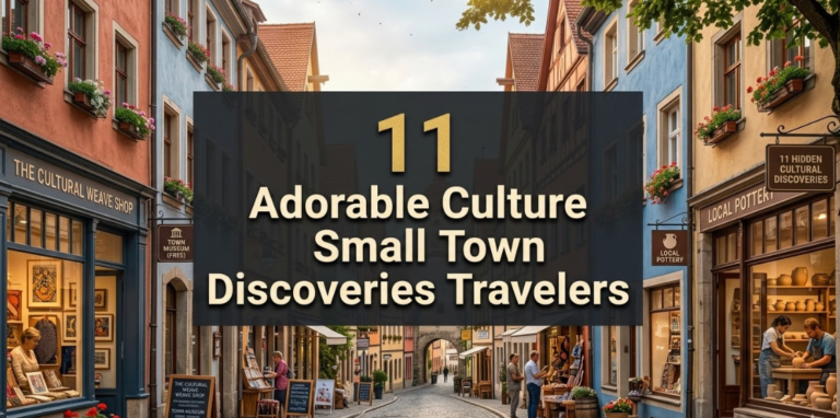 11 Adorable Culture Small Town