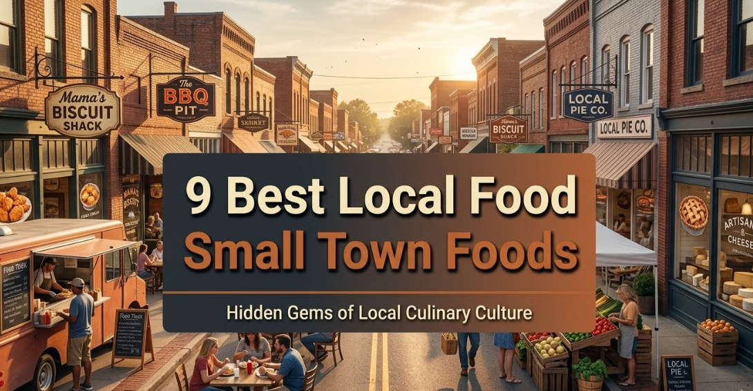 9 Best Local Food Small Town Foods You Need to Eat Before You Die