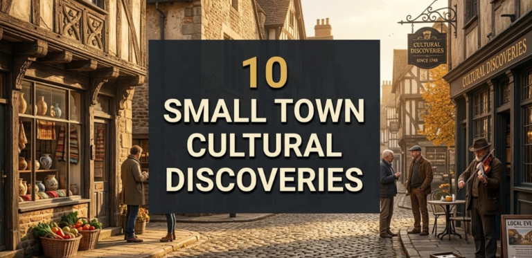 10 Small Town Cultural Discoveries