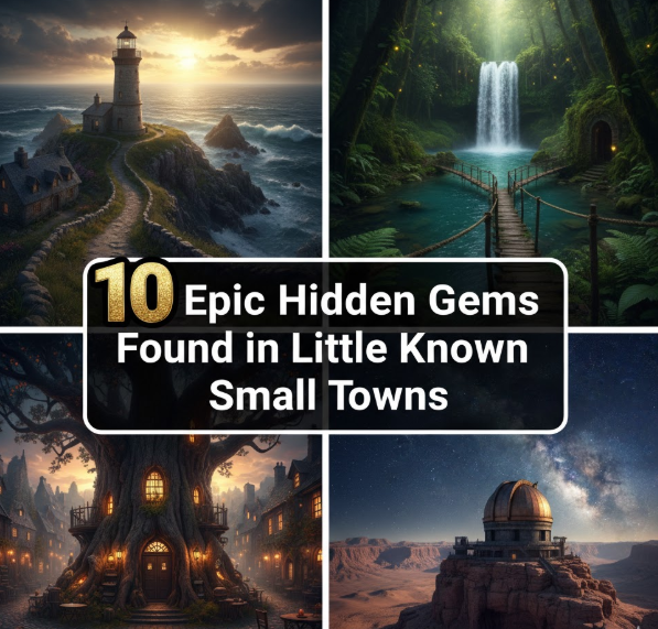 10 Epic Hidden Gems Found in Little Known Small Towns
