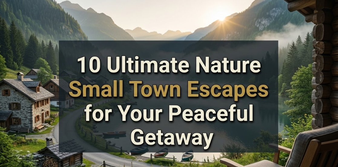 10 Ultimate Nature Small Town Escapes for Your Peaceful Getaway
