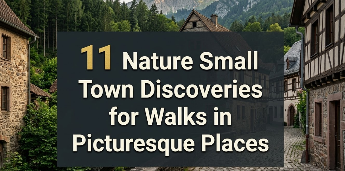11 Nature Small Town Discoveries for Walks in Picturesque Places