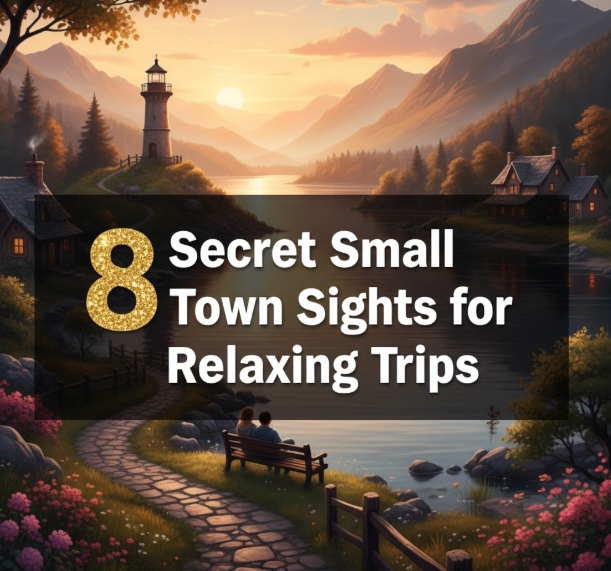 Weekend Getaways: 8 Secret Small Town Sights for Relaxing Trips
